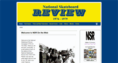 Desktop Screenshot of nationalskateboardreview.com