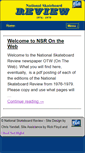Mobile Screenshot of nationalskateboardreview.com